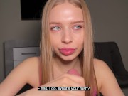 Barbie likes to suck big dicks and get sperm on her cute face 1/16