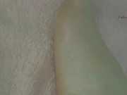 When my heels come off! With dirty talk!  1/16