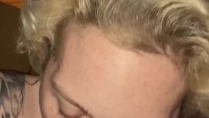 Begging for cum