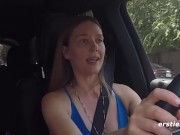 Cute Babe Masturbates In Her Vehicle 9/16