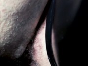 I licked her latex pussy until she cums 10/16