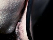 I licked her latex pussy until she cums 14/16