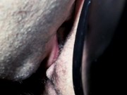 I licked her latex pussy until she cums 3/16