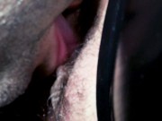 I licked her latex pussy until she cums 4/16