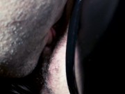 I licked her latex pussy until she cums 5/16