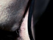 I licked her latex pussy until she cums 8/16