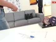 VIP SEX VAULT - Big Ass Brunette Coco De Mal Squirts Hard From Rough Sex 3/16