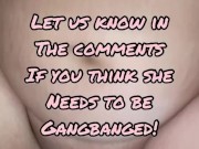 British Slutwife Wants To Be Gangbanged 8/16