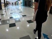 I let my manager CREAMPIE ME IN MCDONALDS BATHROOM - Risky public fuck! Honey Tequila 2/16