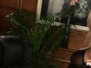 4k erotic workplace threesome with cindy and natasha 9/16