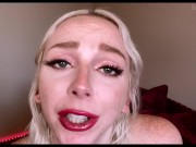 Face Fetish JOI Student Seduces Professor With Red Lipstick And Lollipop On FaceTime - Remi Reagan 16/16