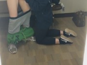 Heather Kane Makes Mall Employee Cum in Changing Room 14/16