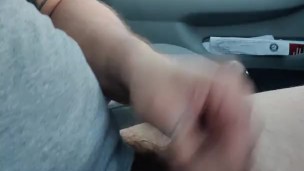 Jerking off on the freeway
