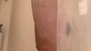 HAIRY TATTED TWINK SHOWERS AFTER A SWEATY WORKOUT