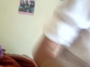 Tuve una buena parada me mojé y mojé a mi amiga recién divorciada, así que le di 8/16