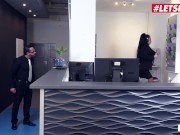 BUMSBUERO - Busty Secretary Jacky Lawless Rough Sex With Coworker - LETSDOEIT 4/16