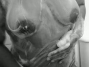 Gordinha tomando banho  5/16