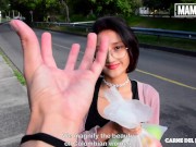 CARNE DEL MERCADO - Small Tits Latina Luna Castillo Got Her Tiny Pussy Fucked Hard 3/16