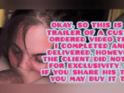 FILTHY DISGUSTING SNOT FACED GONZO BBW DEGRADED & FACE FUCKED BEYOND HUMILIATION 1/16