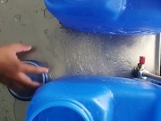 I Refill Our Costumers Gallons Of Water Day 2 2/16