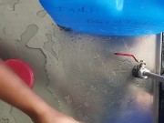 I Refill Our Costumers Gallons Of Water Day 2 9/16