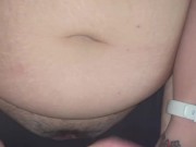 Cuck Hubby Wanks & Spunks Over Dirty Talking Slutwife’s Used Pussy 11/16