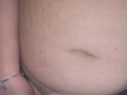 Cuck Hubby Wanks & Spunks Over Dirty Talking Slutwife’s Used Pussy