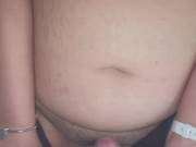 Cuck Hubby Wanks & Spunks Over Dirty Talking Slutwife’s Used Pussy 7/16