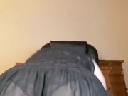 Stroke your cock whileI show off for you- gothic Domme jerk off instruction striptease 5/16