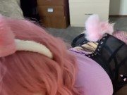 Киска сосет член за молоко - Screenshot 14 of 16 - Sucking