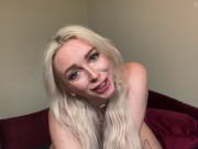 Adorable Freckled Blonde Dirty Talking JOI Homewreaking Anal & Cum Begging - Remi Reagan 15/16