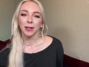 Adorable Freckled Blonde Dirty Talking JOI Homewreaking Anal & Cum Begging - Remi Reagan 2/16