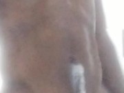 Shower wanking.... dablackpee 12/16