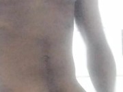 Shower wanking.... dablackpee 16/16