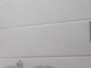 Shower wanking.... dablackpee 8/16