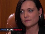 Anna Siline gets banged on her desk 2/16