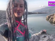 Behind the scene - Anuskatzz loves outdoor sex and shows you her XXX shooting location in lingerie  4/16