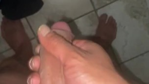 Jerkin before shower