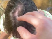 Cumming in my wife's mouth at the lake! 4/16