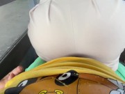 De excursión en el bosque se pone caliente en media caminata, buscamos un lugar solitario casi nos 12/16