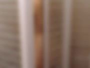 I left the door open so you could see me masturbating in the bathroom 16/16