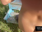 Risky Public vacation Sex Quickie in Etno Village - MrGrey 8/16