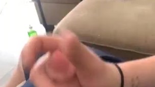 My dick was out and I heard my roommates come downstairs (almost caught)