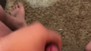 You sit back and watch as a fat guy degrades you naked head to toe.