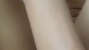 Sissy playing with big dildo 2/2 - Cristina Oz