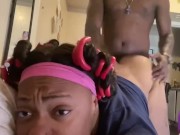 PinkyPt.2 Taking Backshot😊😊 8/16