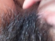 染みパンツの中の剛毛なマン毛をフワフワ撫でてるだけ【個人撮影】 12/16