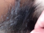 染みパンツの中の剛毛なマン毛をフワフワ撫でてるだけ【個人撮影】 13/16