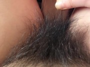 染みパンツの中の剛毛なマン毛をフワフワ撫でてるだけ【個人撮影】 8/16