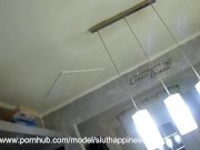 OBEDIENT humiliated SLUT WIFE SUCK Spider gag training 9/16